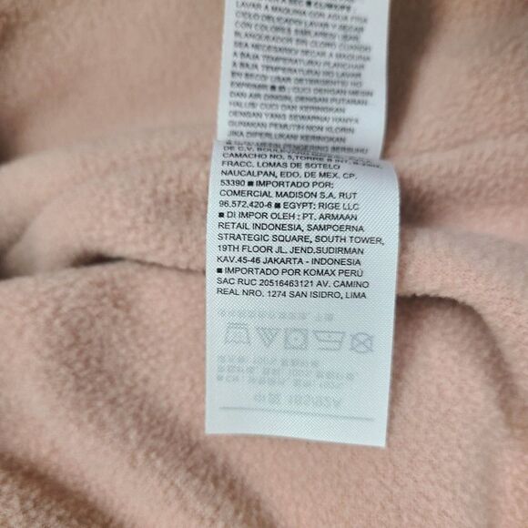 Old Navy Puffer Vest M Dusty Pink Full-Zip Fleece Lined Sleeveless Jacket - Picture 11 of 11